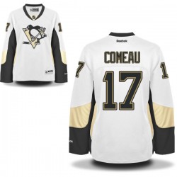 Blake Comeau Pittsburgh Penguins Reebok Women's Authentic Away Jersey (White)