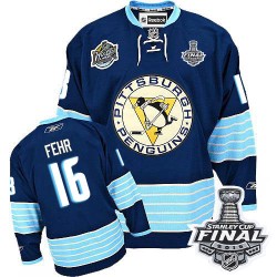 Eric Fehr Pittsburgh Penguins Reebok Authentic Third Vintage 2016 Stanley Cup Final Bound NHL Jersey (Navy Blue)