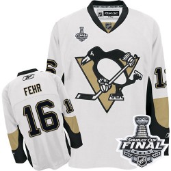 Eric Fehr Pittsburgh Penguins Reebok Authentic Away 2016 Stanley Cup Final Bound NHL Jersey (White)