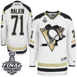 Evgeni Malkin Pittsburgh Penguins Reebok Authentic 2014 Stadium Series 2016 Stanley Cup Final Bound NHL Jersey (White)