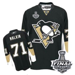 Evgeni Malkin Pittsburgh Penguins Reebok Premier Home 2016 Stanley Cup Final Bound NHL Jersey (Black)