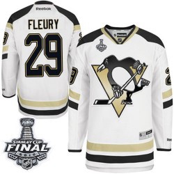 Marc-Andre Fleury Pittsburgh Penguins Reebok Authentic 2014 Stadium Series 2016 Stanley Cup Final Bound NHL Jersey (White)