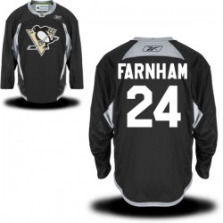 Bobby Farnham Pittsburgh Penguins Reebok Authentic Alternate Jersey (Black)