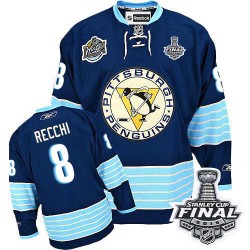 Mark Recchi Pittsburgh Penguins Reebok Authentic Third Vintage 2016 Stanley Cup Final Bound NHL Jersey (Navy Blue)