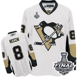 Mark Recchi Pittsburgh Penguins Reebok Authentic Away 2016 Stanley Cup Final Bound NHL Jersey (White)