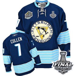 Matt Cullen Pittsburgh Penguins Reebok Authentic Third Vintage 2016 Stanley Cup Final Bound NHL Jersey (Navy Blue)