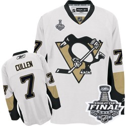 Matt Cullen Pittsburgh Penguins Reebok Authentic Away 2016 Stanley Cup Final Bound NHL Jersey (White)