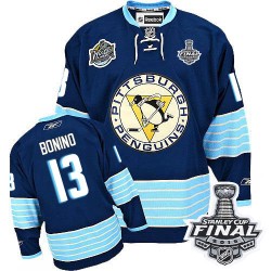 Nick Bonino Pittsburgh Penguins Reebok Authentic Third Vintage 2016 Stanley Cup Final Bound NHL Jersey (Navy Blue)