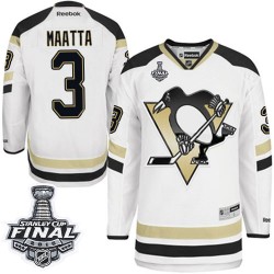 Olli Maatta Pittsburgh Penguins Reebok Premier 2014 Stadium Series 2016 Stanley Cup Final Bound NHL Jersey (White)