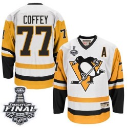 Paul Coffey Pittsburgh Penguins CCM Authentic Throwback 2016 Stanley Cup Final Bound NHL Jersey (White)