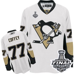 Paul Coffey Pittsburgh Penguins Reebok Authentic Away 2016 Stanley Cup Final Bound NHL Jersey (White)
