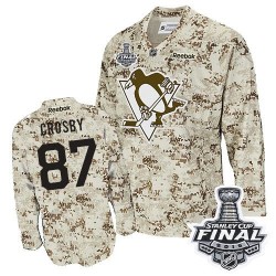 Sidney Crosby Pittsburgh Penguins Reebok Authentic 2016 Stanley Cup Final Bound NHL Jersey (Camouflage)