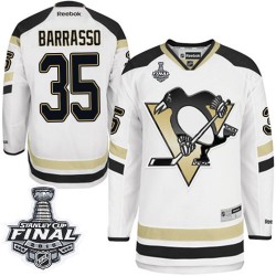 Tom Barrasso Pittsburgh Penguins Reebok Premier 2014 Stadium Series 2016 Stanley Cup Final Bound NHL Jersey (White)