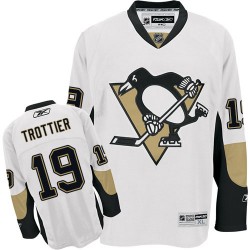 Bryan Trottier Pittsburgh Penguins Reebok Authentic Away Jersey (White)