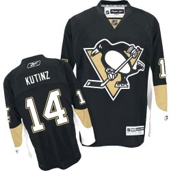 Chris Kunitz Pittsburgh Penguins Reebok Authentic Home Jersey (Black)