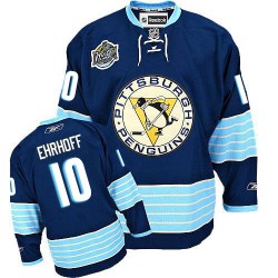 Christian Ehrhoff Pittsburgh Penguins Reebok Authentic Vintage New Third Jersey (Navy Blue)