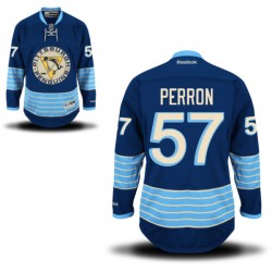 David Perron Pittsburgh Penguins Reebok Premier Alternate Jersey (Royal Blue)