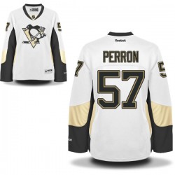 David Perron Pittsburgh Penguins Reebok Women's Premier Away Jersey (White)