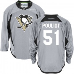 Derrick Pouliot Pittsburgh Penguins Reebok Premier Gray Practice Team Jersey ()
