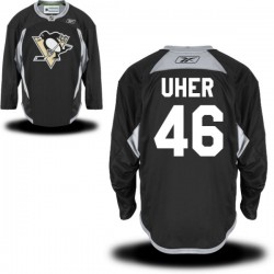 Dominik Uher Pittsburgh Penguins Reebok Premier Alternate Jersey (Black)