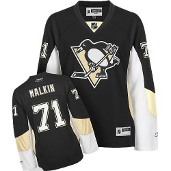 Evgeni Malkin Pittsburgh Penguins Reebok Women's Authentic Home Jersey (Black)