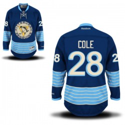 Ian Cole Pittsburgh Penguins Reebok Premier Alternate Jersey (Royal Blue)