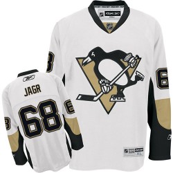 Jaromir Jagr Pittsburgh Penguins Reebok Authentic Away Jersey (White)