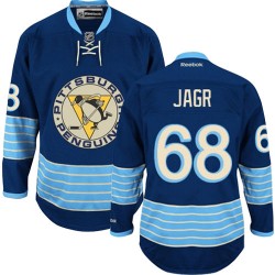 Jaromir Jagr Pittsburgh Penguins Reebok Premier Vintage New Third Jersey (Navy Blue)