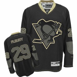 Marc-Andre Fleury Pittsburgh Penguins Reebok Authentic Jersey Jersey (Black Ice)