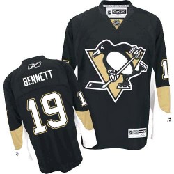 Beau Bennett Pittsburgh Penguins Reebok Authentic Home Jersey (Black)