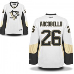 Mark Arcobello Pittsburgh Penguins Reebok Women's Premier Away Jersey (White)