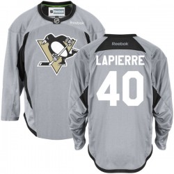 Maxim Lapierre Pittsburgh Penguins Reebok Premier Gray Practice Team Jersey ()