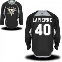 Maxim Lapierre Pittsburgh Penguins Reebok Authentic Alternate Jersey (Black)