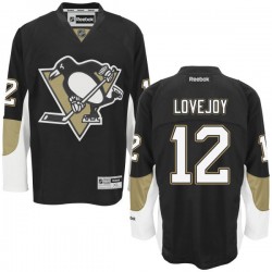 Ben Lovejoy Pittsburgh Penguins Reebok Authentic Home Jersey (Black)
