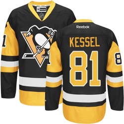 Phil Kessel Pittsburgh Penguins Reebok Premier Black/ Third Jersey (Gold)