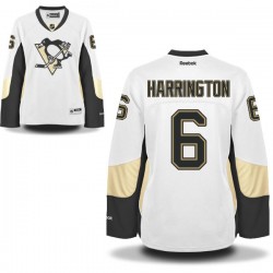 Scott Harrington Pittsburgh Penguins Reebok Women's Premier Away Jersey (White)