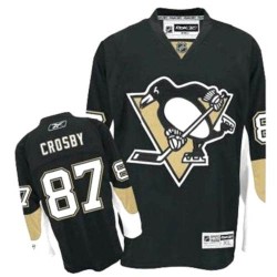Sidney Crosby Pittsburgh Penguins Reebok Authentic Home Jersey (Black)