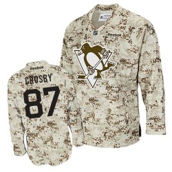 Sidney Crosby Pittsburgh Penguins Reebok Authentic Jersey (Camouflage)