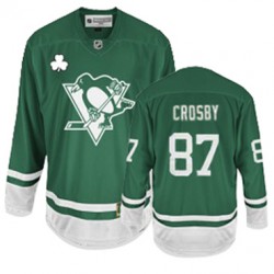 Sidney Crosby Pittsburgh Penguins Reebok Authentic St Patty's Day Jersey (Green)
