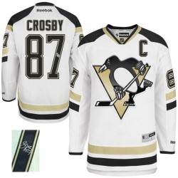 Sidney Crosby Pittsburgh Penguins Reebok Authentic 2014 Stadium Series Autographed Jersey (White)