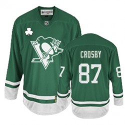 Sidney Crosby Pittsburgh Penguins Reebok Premier St Patty's Day Jersey (Green)