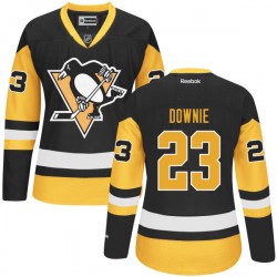 Steve Downie Pittsburgh Penguins Reebok Premier Alternate Jersey (Black)