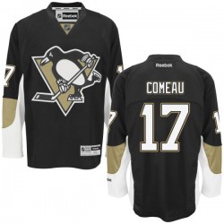 Blake Comeau Pittsburgh Penguins Reebok Authentic Home Jersey (Black)