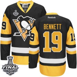 Beau Bennett Pittsburgh Penguins Reebok Authentic Third 2016 Stanley Cup Final Bound NHL Jersey (Black/Gold)