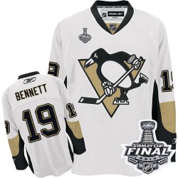 Beau Bennett Pittsburgh Penguins Reebok Authentic Away 2016 Stanley Cup Final Bound NHL Jersey (White)