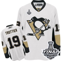 Bryan Trottier Pittsburgh Penguins Reebok Authentic Away 2016 Stanley Cup Final Bound NHL Jersey (White)