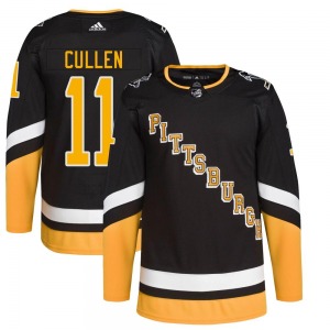 John Cullen Pittsburgh Penguins Adidas Youth Authentic 2021/22 Alternate Primegreen Pro Player Jersey (Black)