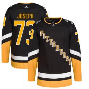 Pierre-Olivier Joseph Pittsburgh Penguins Adidas Youth Authentic 2021/22 Alternate Primegreen Pro Player Jersey (Black)