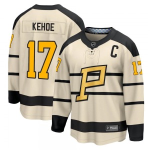Rick Kehoe Pittsburgh Penguins Fanatics Branded 2023 Winter Classic Jersey (Cream)