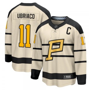 Gene Ubriaco Pittsburgh Penguins Fanatics Branded 2023 Winter Classic Jersey (Cream)